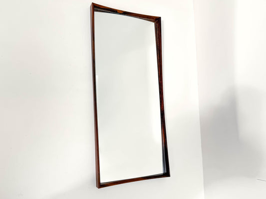 Danish Rosewood Mirror by Aarhus Glasimport & Glassliberi