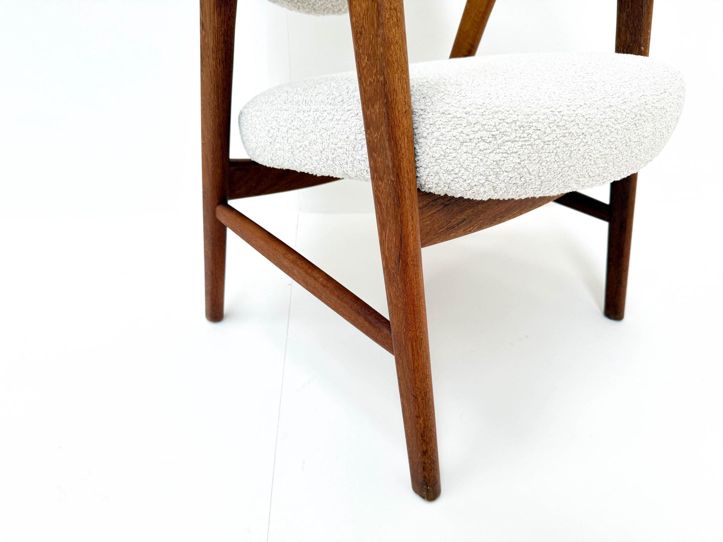 Danish Teak Armchair by Erik Kirkegaard, Model 42, 1960s