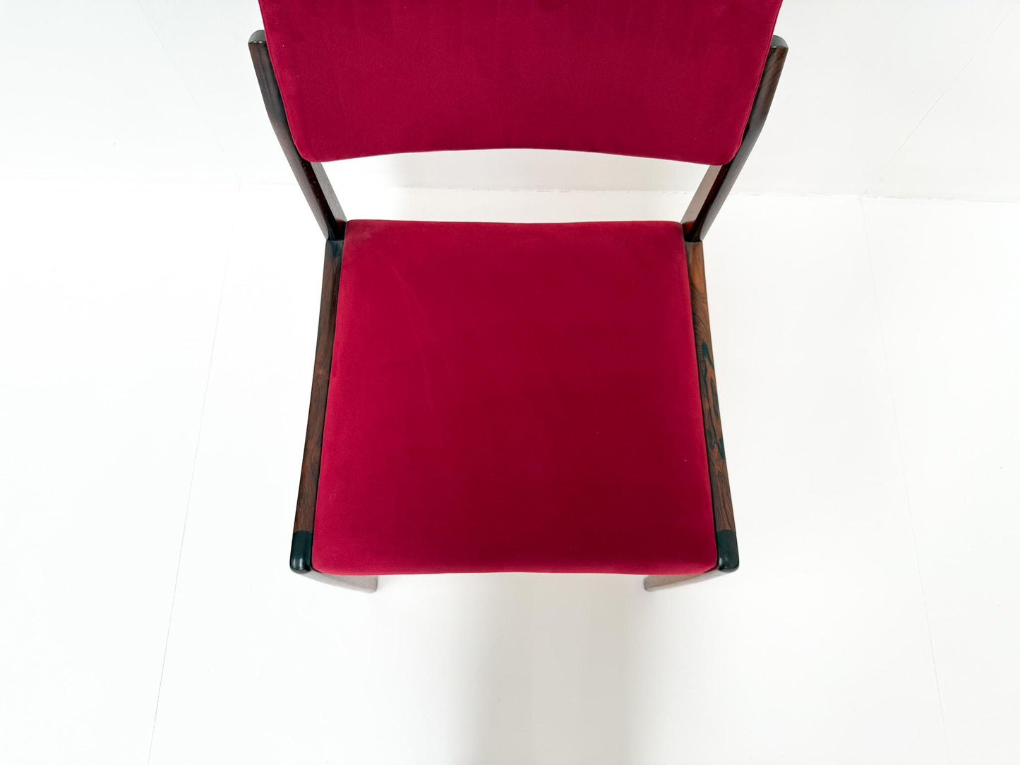 Set of 8 Rosewood Dining Chairs by H.W. Klein for Bramin, 1960s