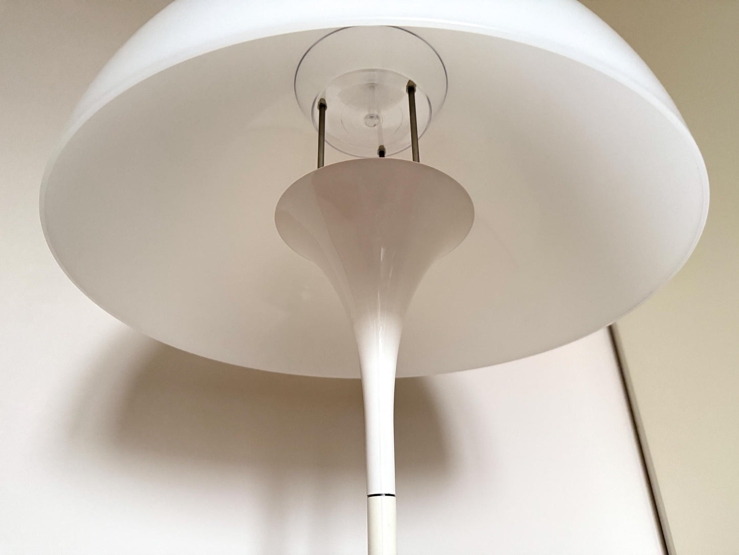 Vintage Authentic Panthella Floor Lamp by Verner Panton for Louis Poulsen, Denmark, 1970s