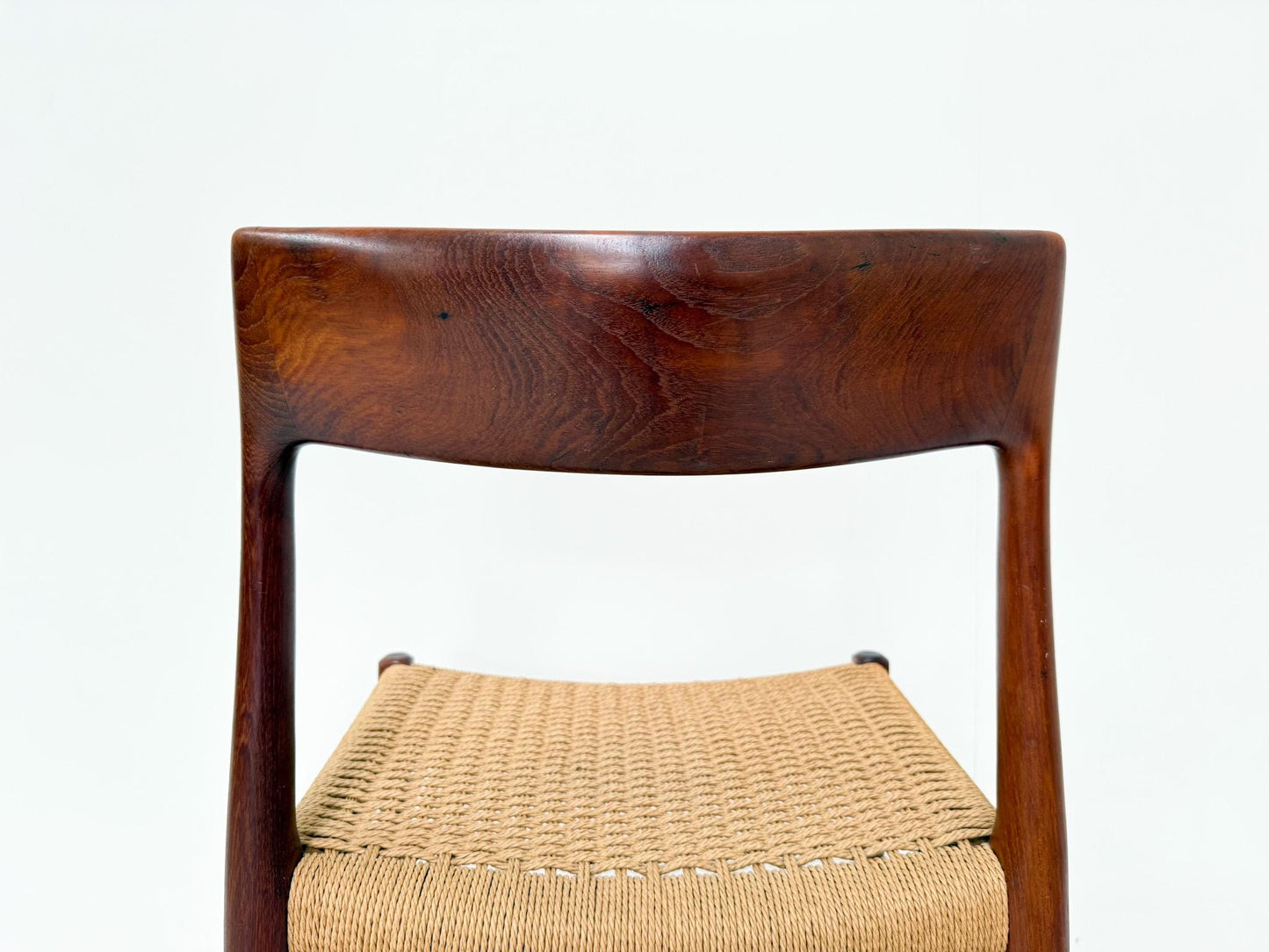 Set of 4 Niels Otto Møller Model 77 Teak Dining Chairs, Denmark, 1960s | Mid-Century Modern