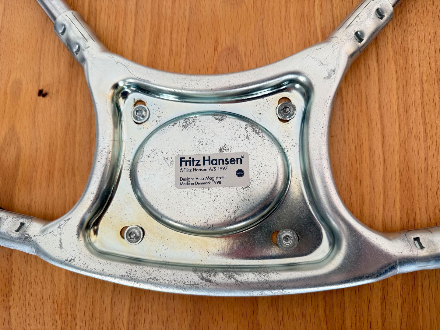 Set of 8 Vico Magistretti “Vico Duo” Armchairs for Fritz Hansen, 1997