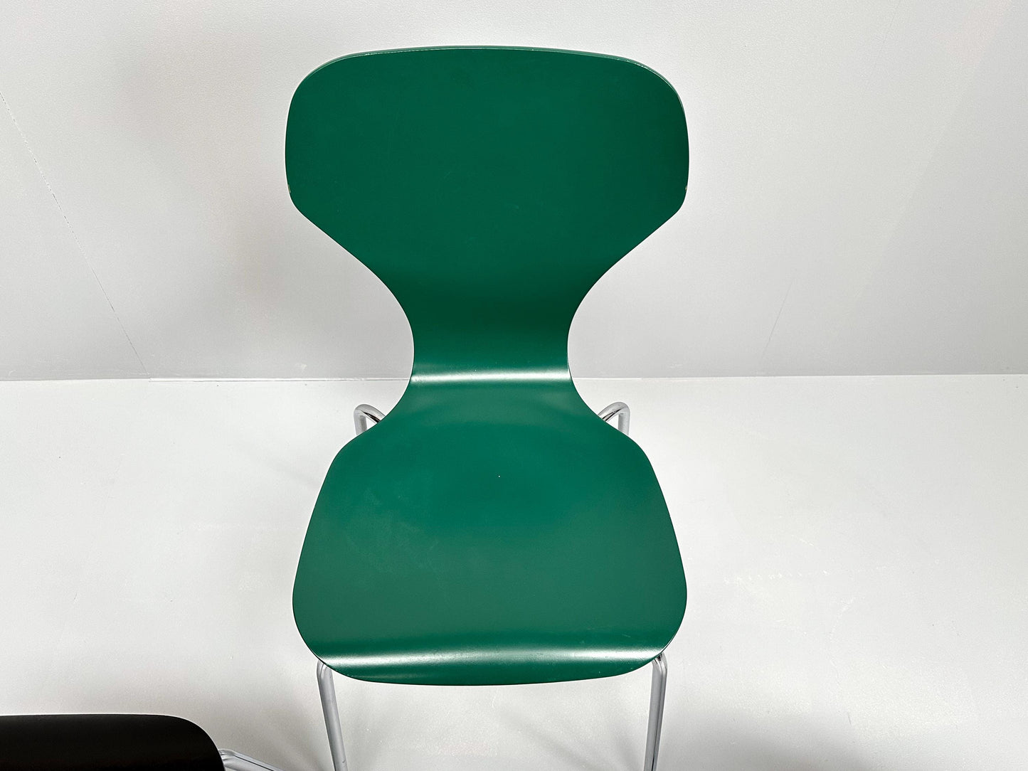 Vintage Set of 3 Danish Modern Chairs by Phoenix, Denmark 1990s.