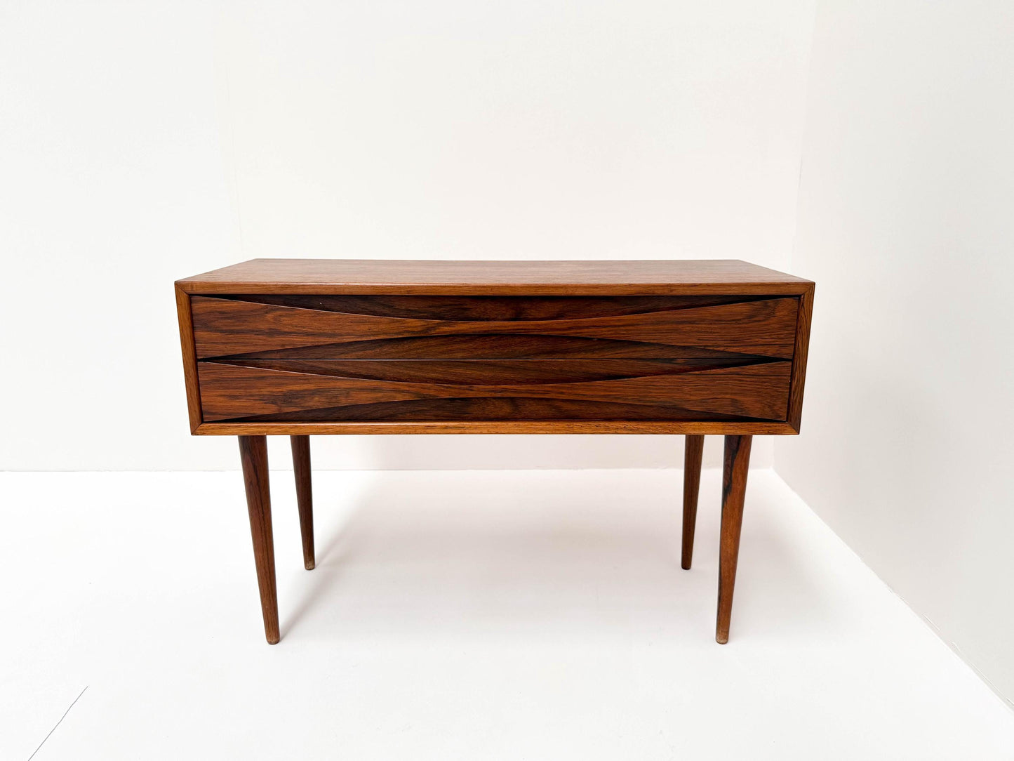 Vintage Danish Rosewood Bedside Chest – Niels Clausen for NC Møbler (1960s)