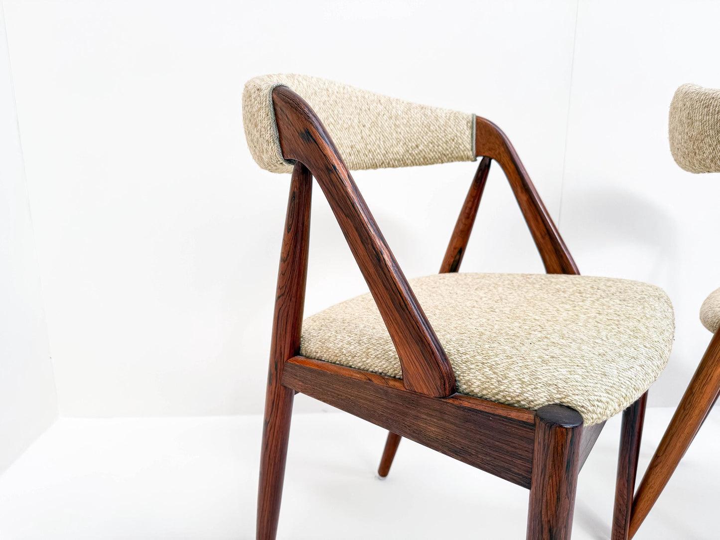 Set of 4 Rosewood Kai Kristiansen Model 31 Dining Chairs