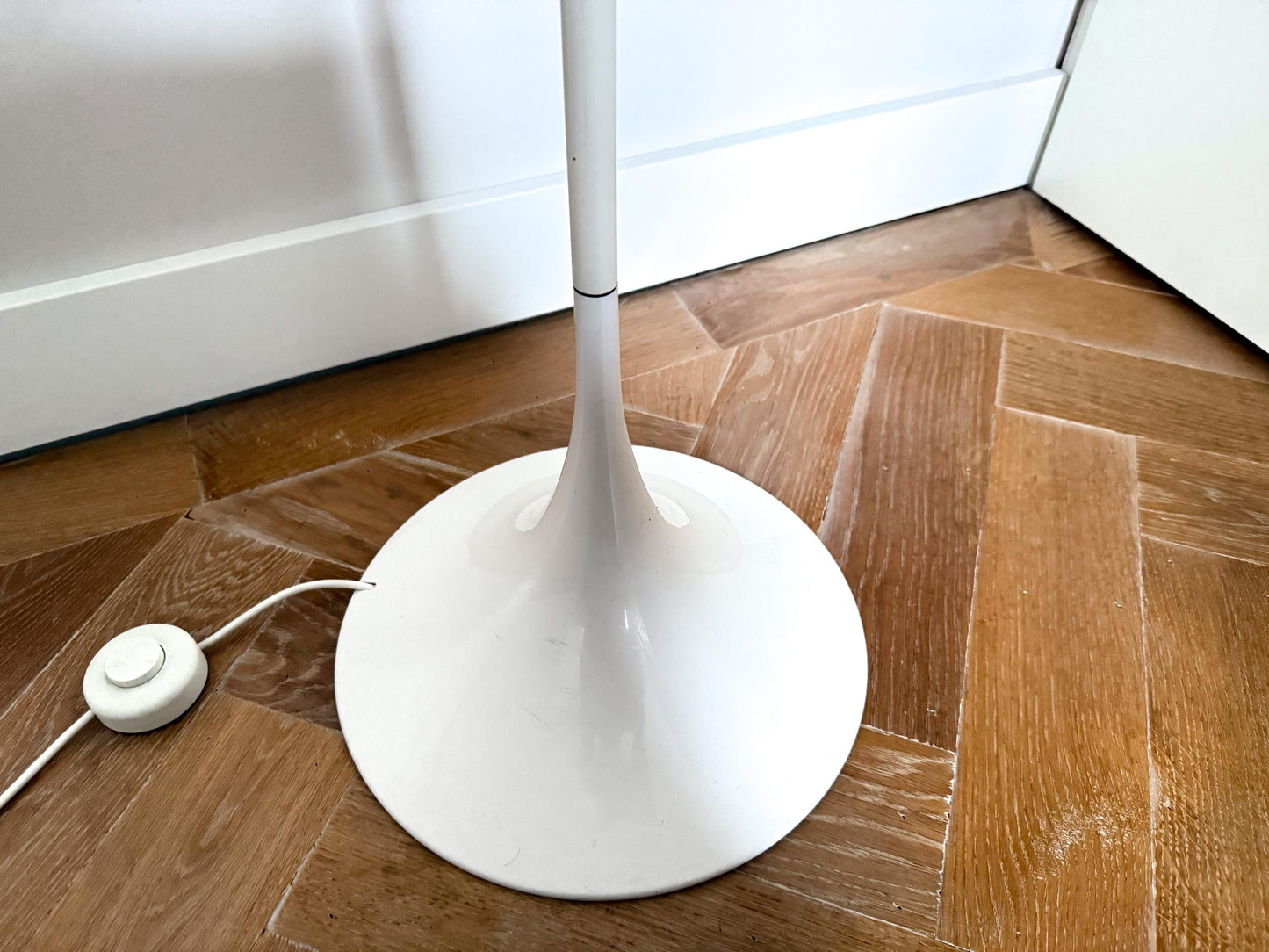 Vintage Authentic Panthella Floor Lamp by Verner Panton for Louis Poulsen, Denmark, 1970s