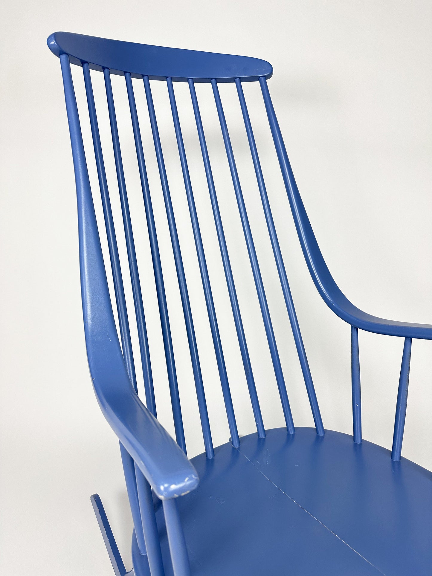 Vintage 1960s "Grandessa" Rocking Chair by Lena Larsson for Nesto