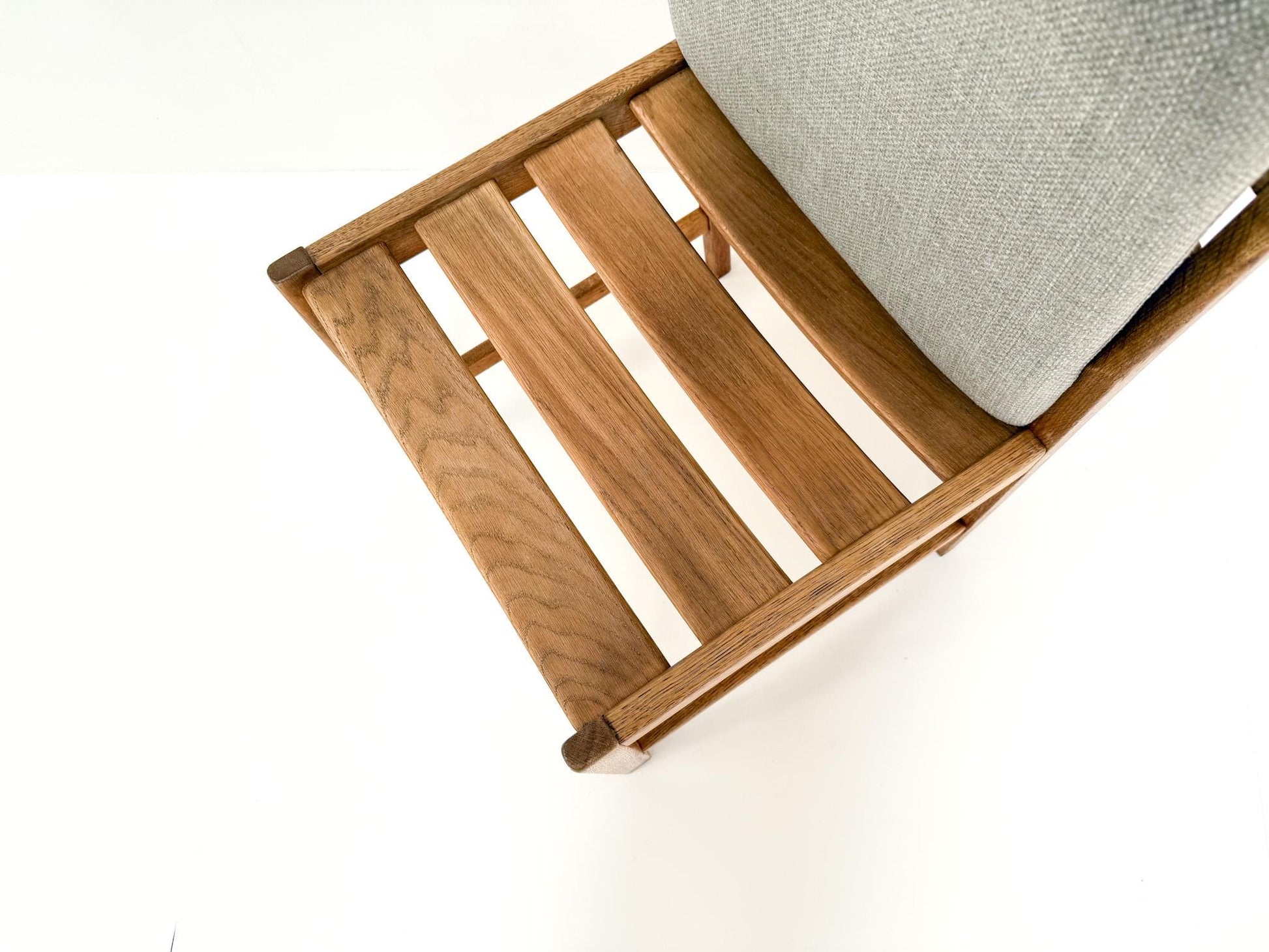 Oak Danish mid century chair