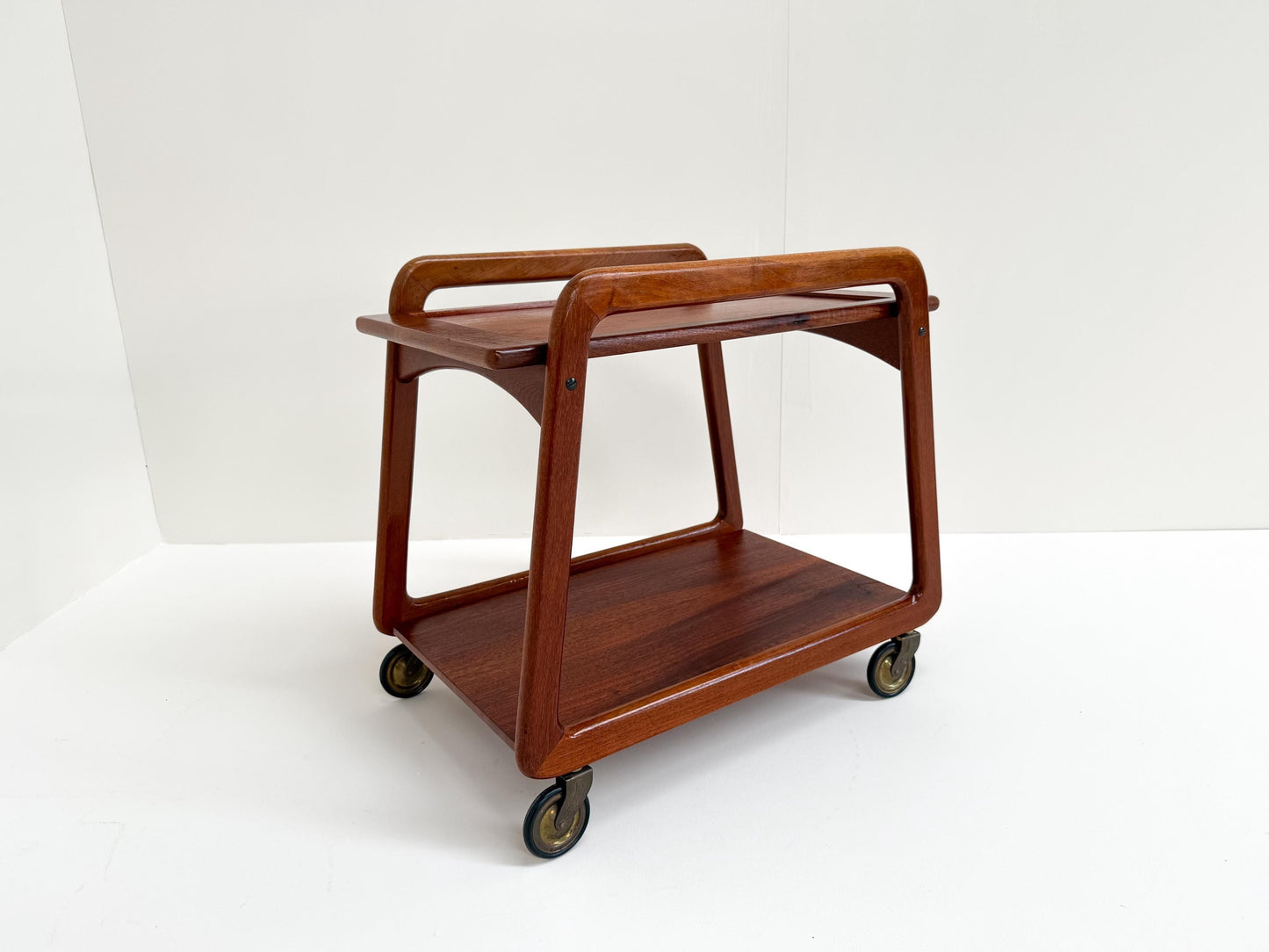 Danish Mid-century Serving Cart by Henning Wind-Hansen for Sika Møbler