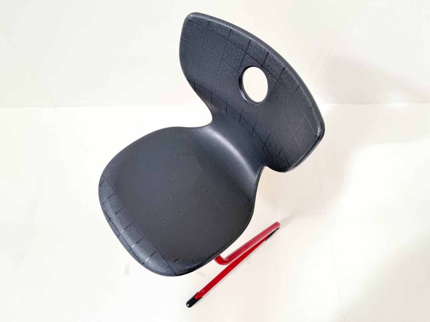 Set of 4 Verner Panton for VS Black School Chairs, 2005