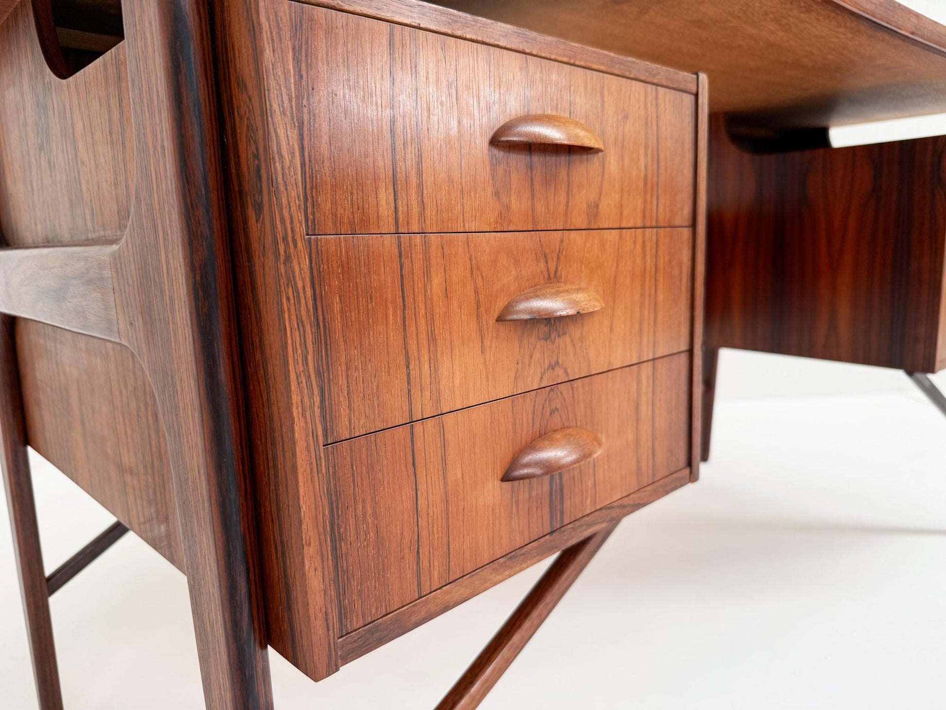 vintage desk rosewood