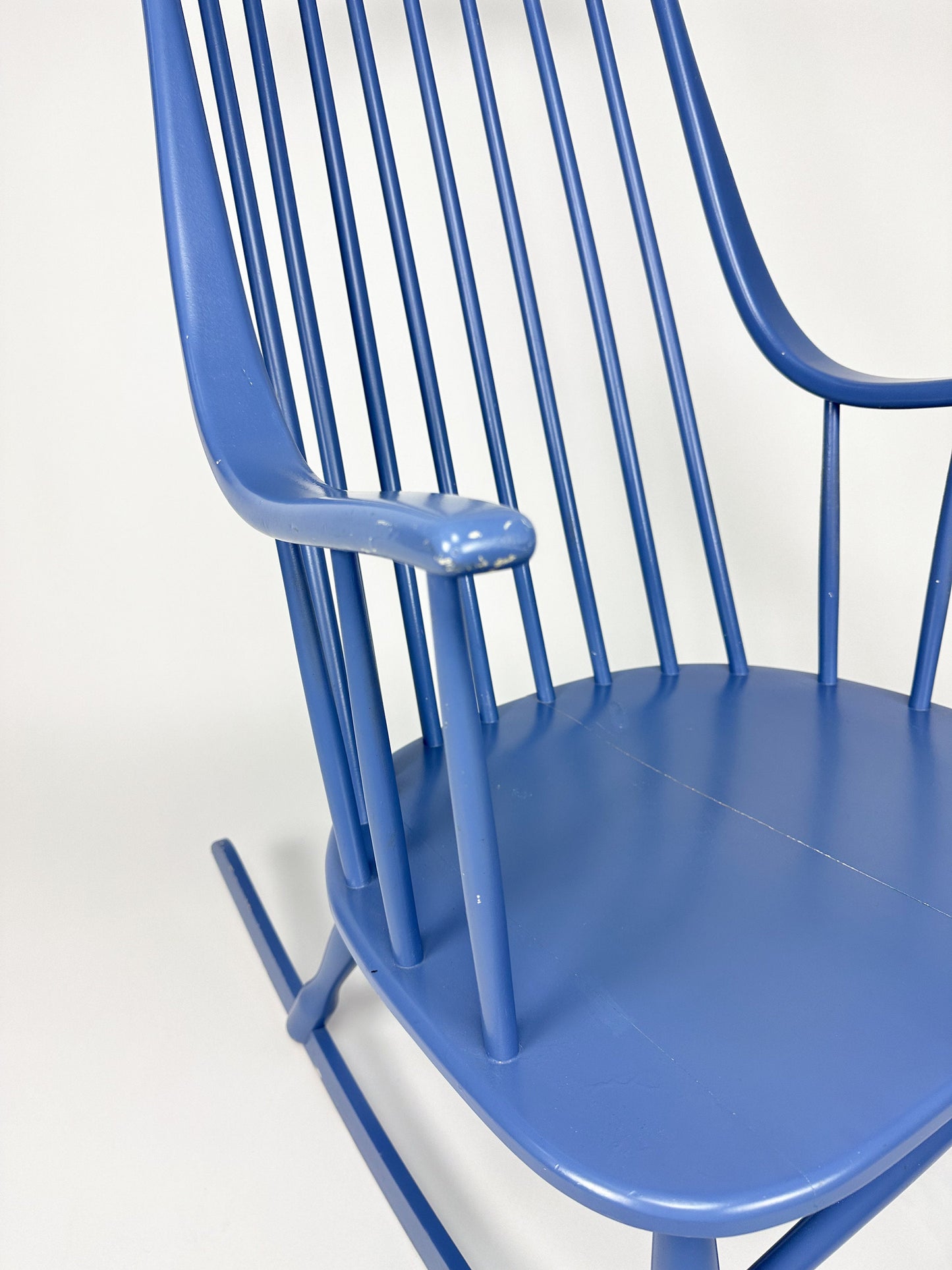 Vintage 1960s "Grandessa" Rocking Chair by Lena Larsson for Nesto