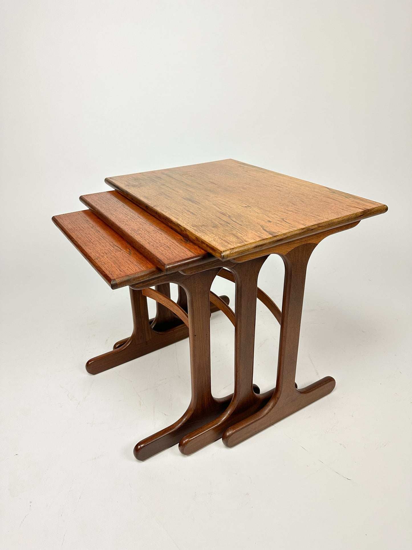 Vintage 1960s Teak G-Plan Nest of Tables, Nesting Table, Mid Century Design