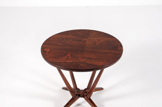 Danish mid-century modern rosewood side table, 1960s