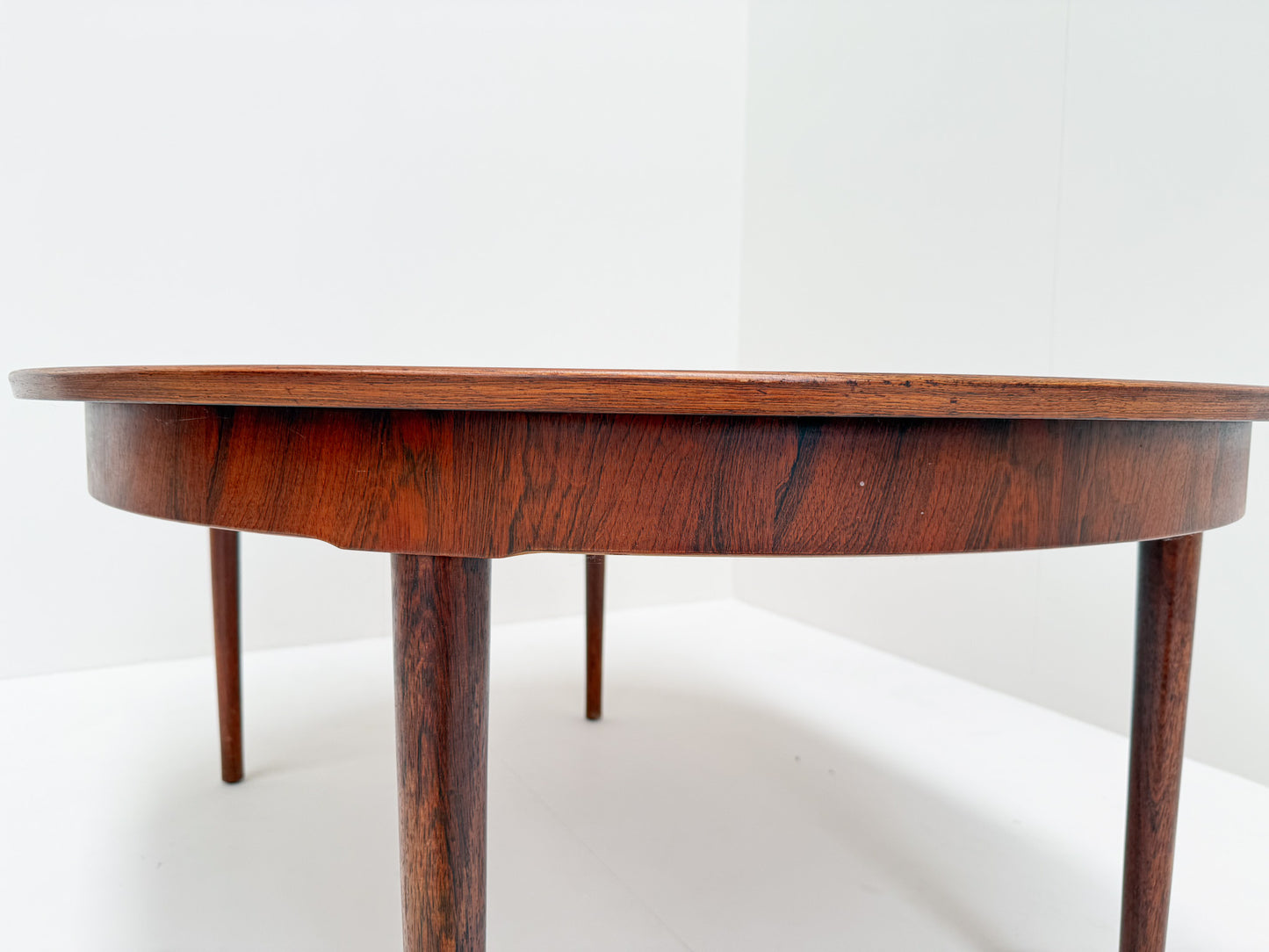 Scandinavian modern rosewood table