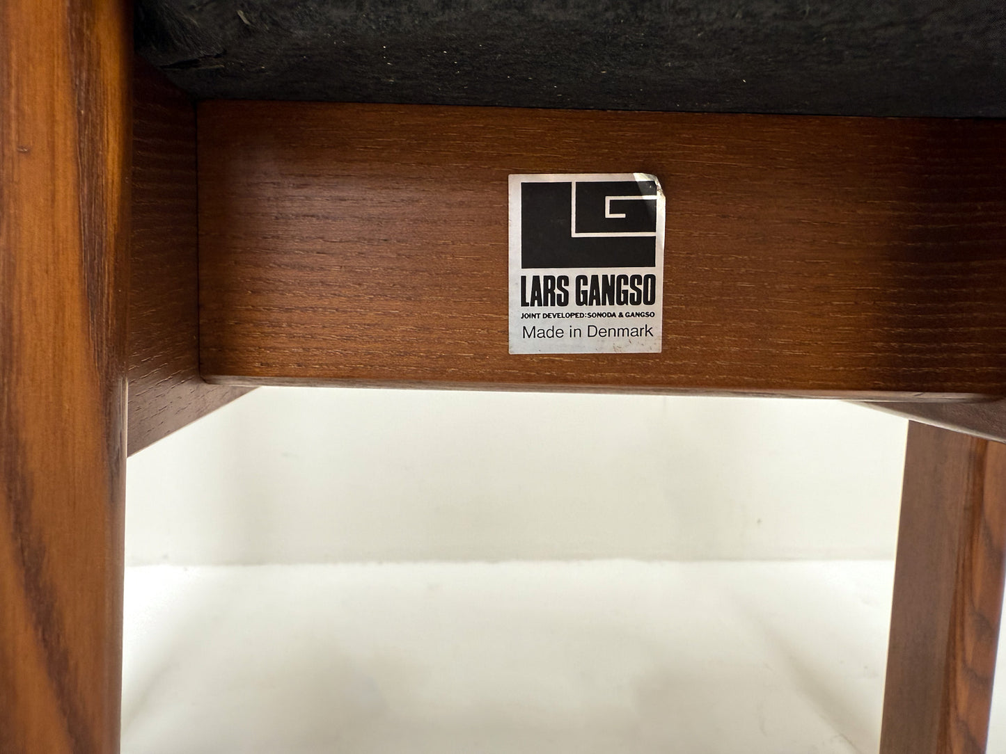 Set of 6 Dining Chairs by Lars Gangsø, Denmark, 1970s