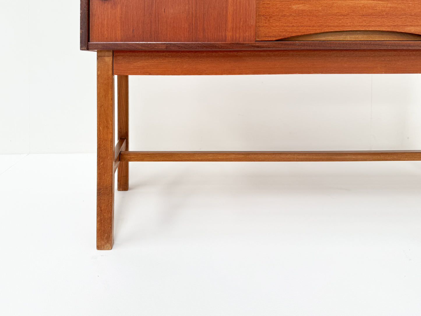 Mid-Century Danish Teak Sideboard with Sliding Doors and Drawers, 1960s