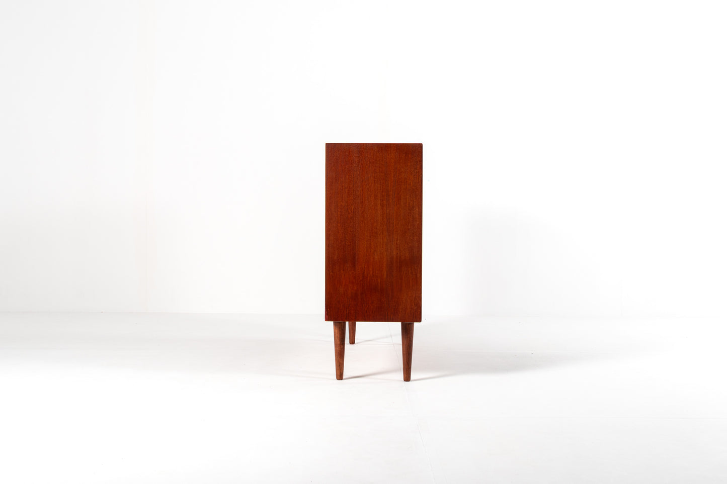 Scandinavian modern teak bookcase with adjustable shelf, 1960s