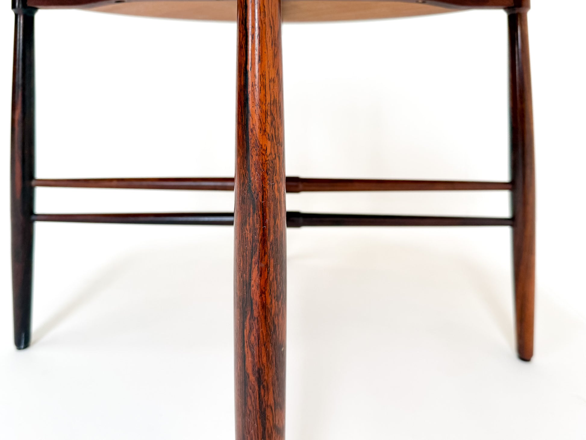 Scandinavian modern rosewood coffee table Poul Hundevad style