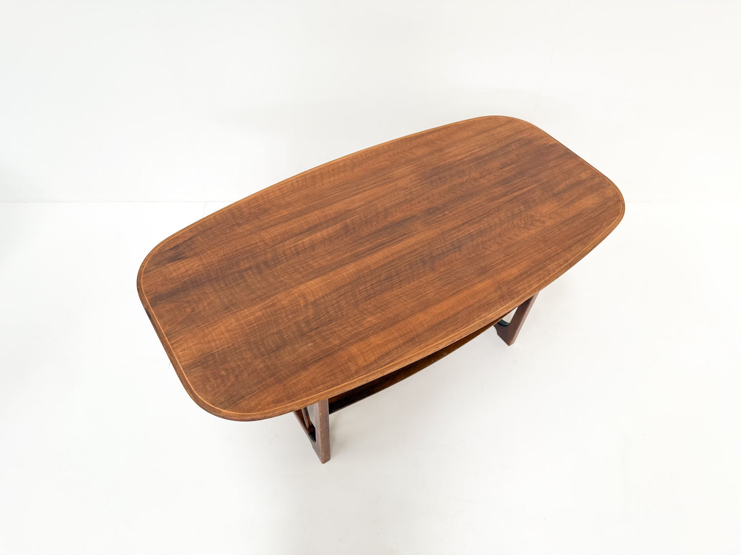 Mid-century modern Dutch wooden coffee table