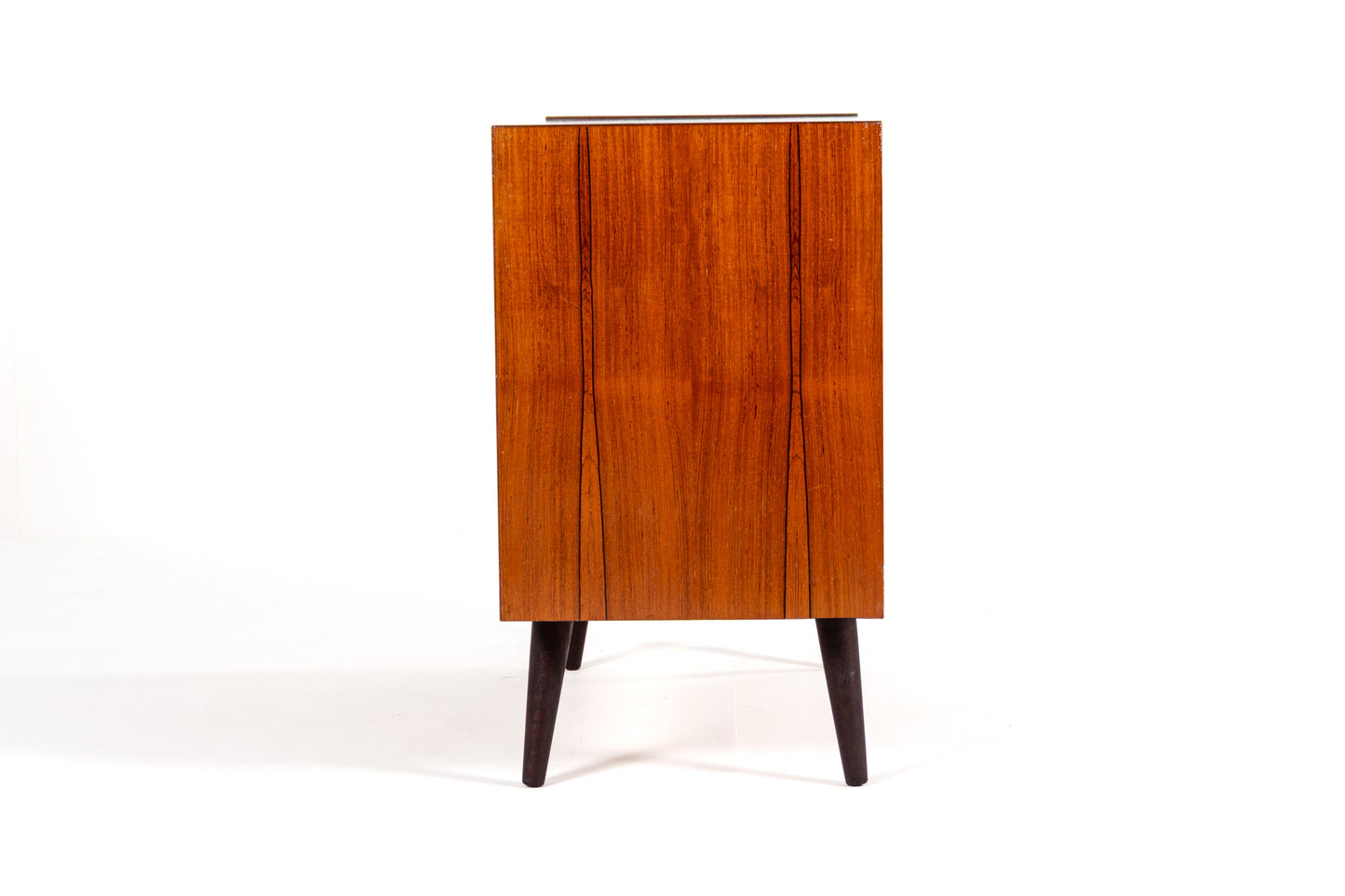 Vintage Danish cabinet side view