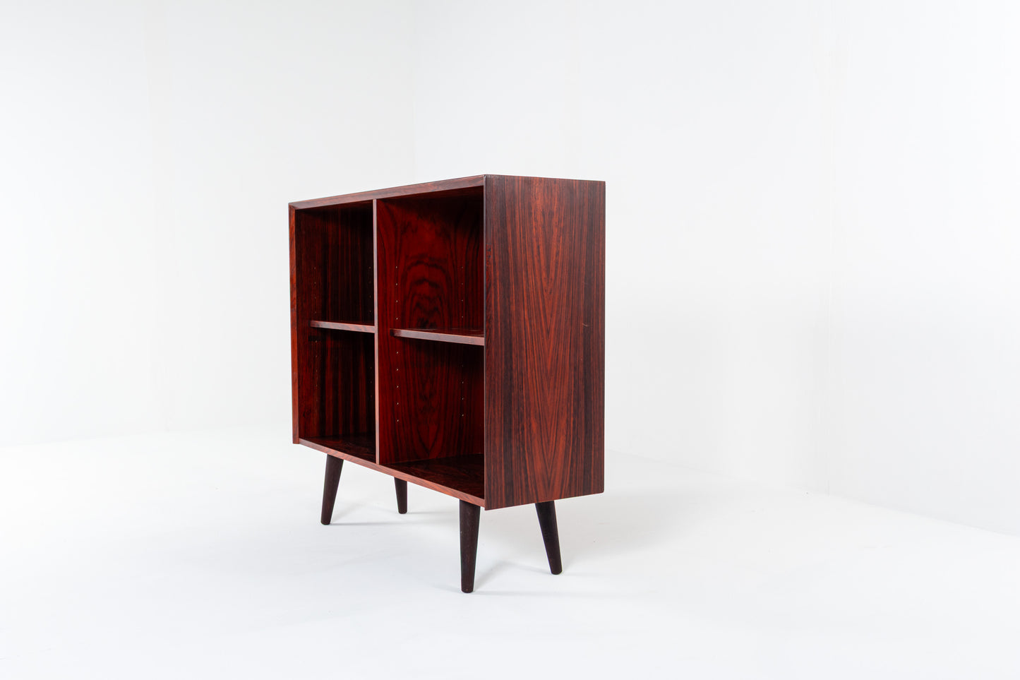 Danish mid-century rosewood bookcase