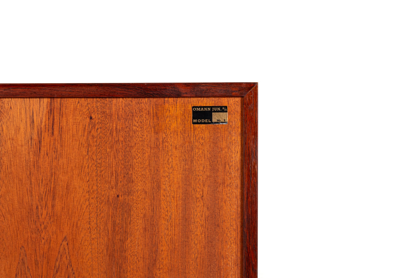 Mid-Century Rosewood Bookcase by Omann Jun, Model 9, Denmark, 1960s