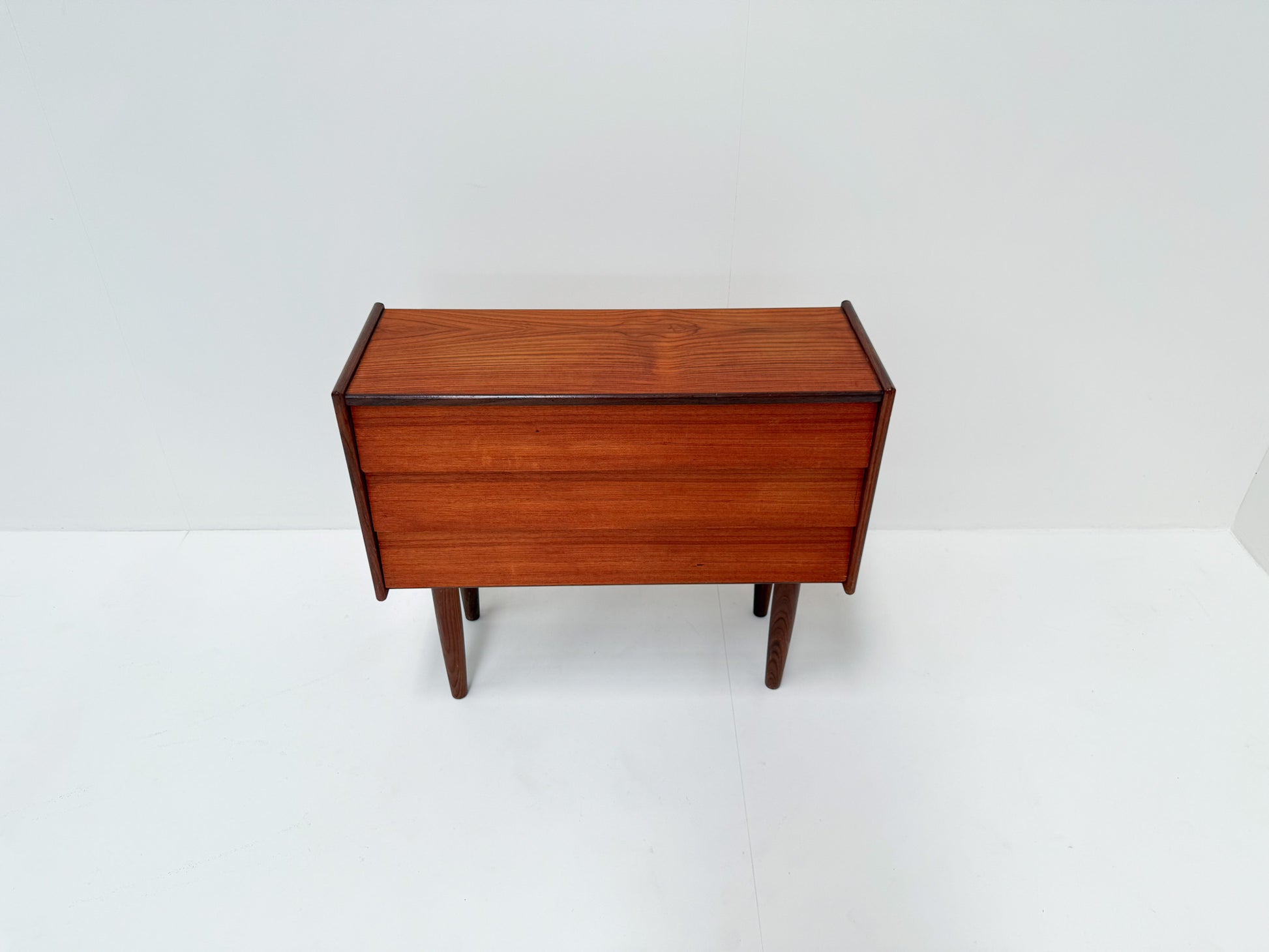 Vintage Danish teak dresser mid-century modern storage furniture