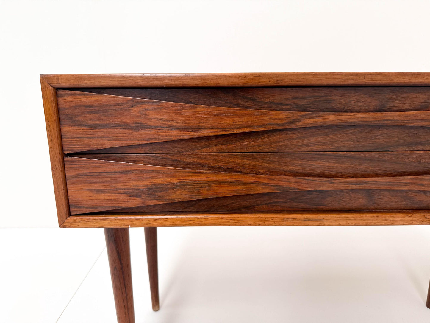 Vintage Danish Rosewood Bedside Chest – Niels Clausen for NC Møbler (1960s)