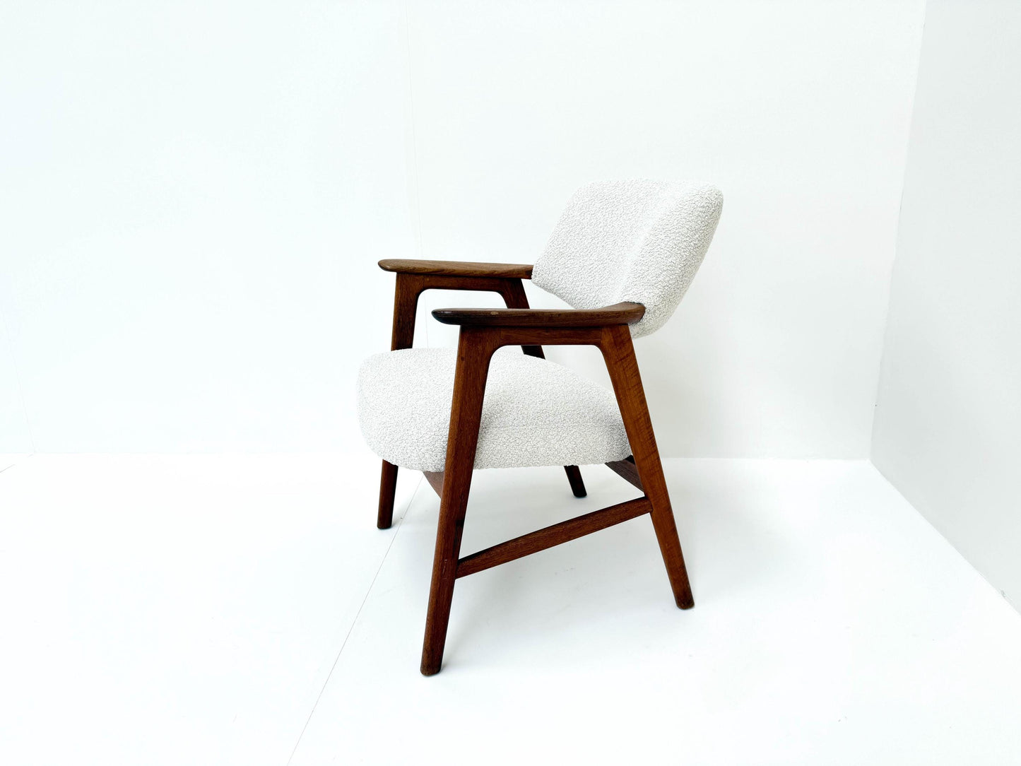 Danish Teak Armchair by Erik Kirkegaard, Model 42, 1960s