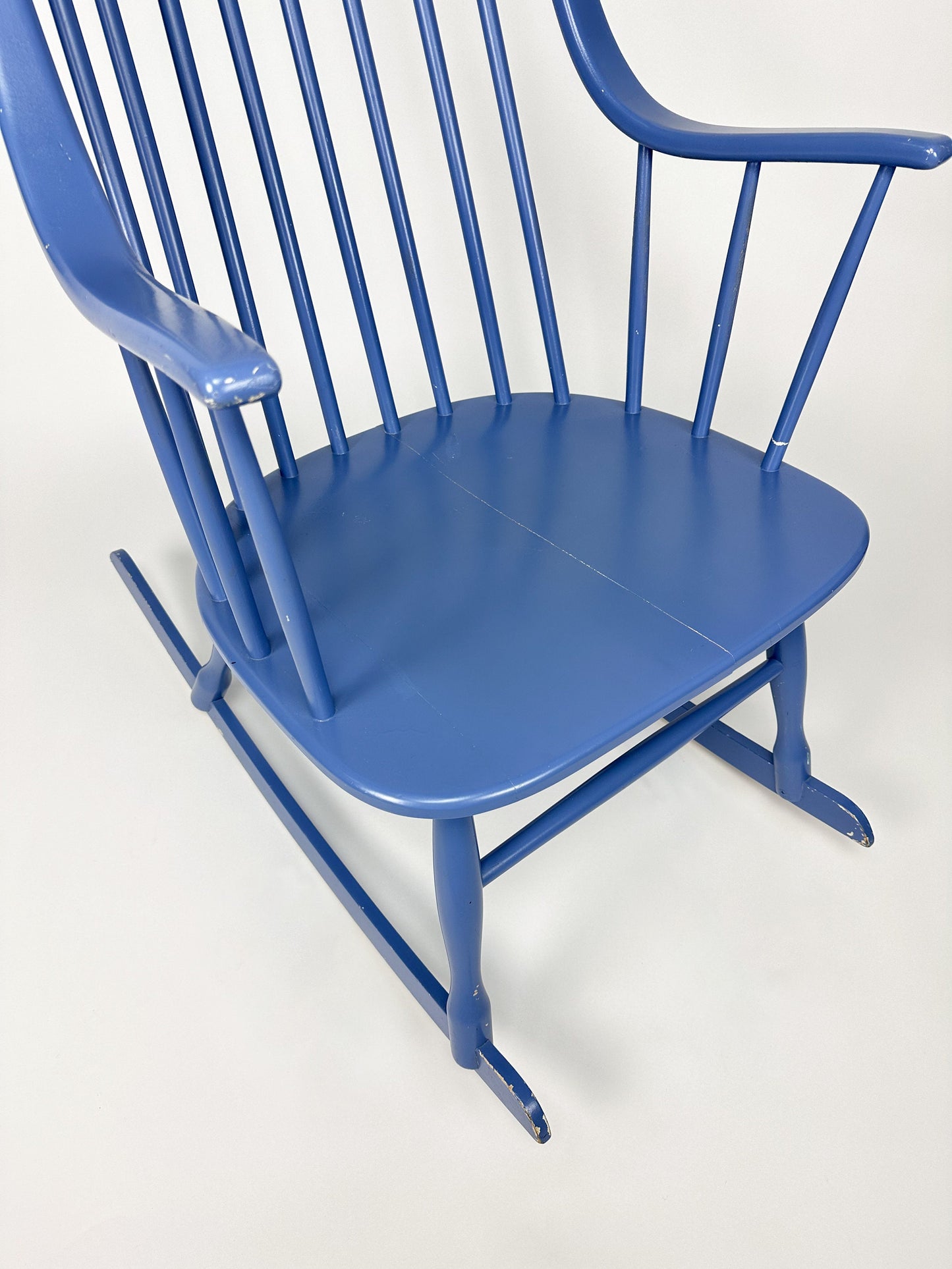 Vintage 1960s "Grandessa" Rocking Chair by Lena Larsson for Nesto