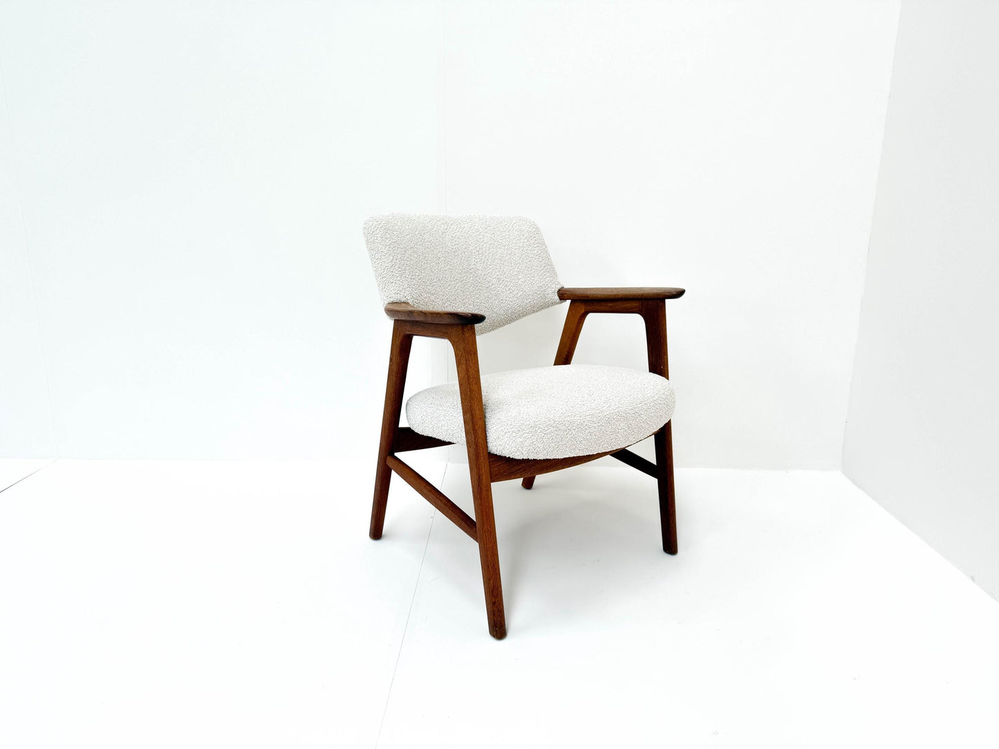Danish Teak Armchair by Erik Kirkegaard, Model 42, 1960s