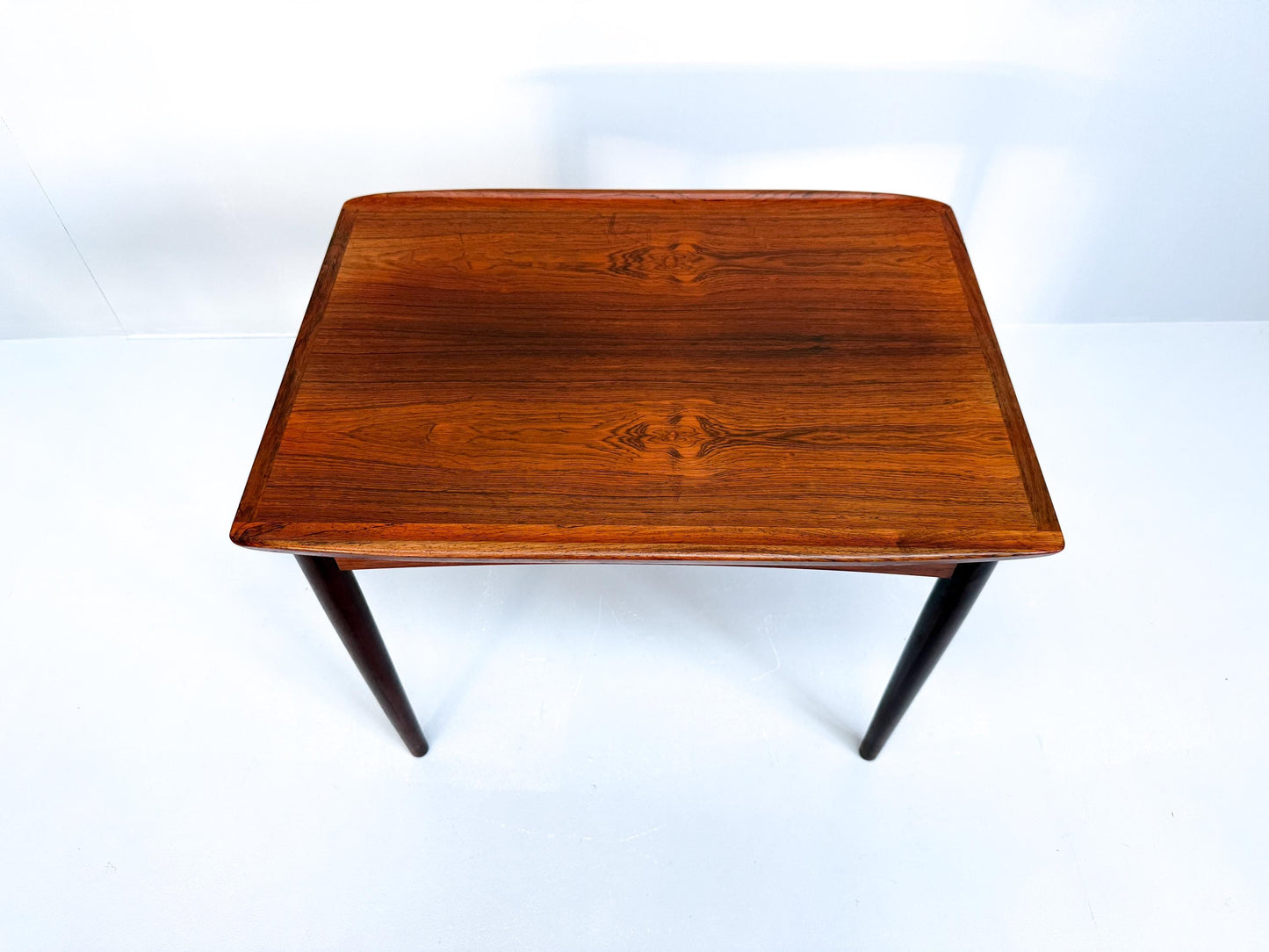 Vintage Mid-Century Rosewood Side Table, Aakjaer Jorgensen for Møbelintarsia, Denmark