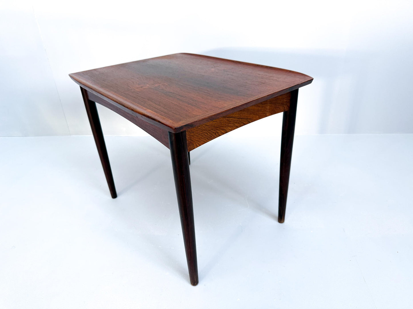 Vintage Mid-Century Rosewood Side Table, Aakjaer Jorgensen for Møbelintarsia, Denmark