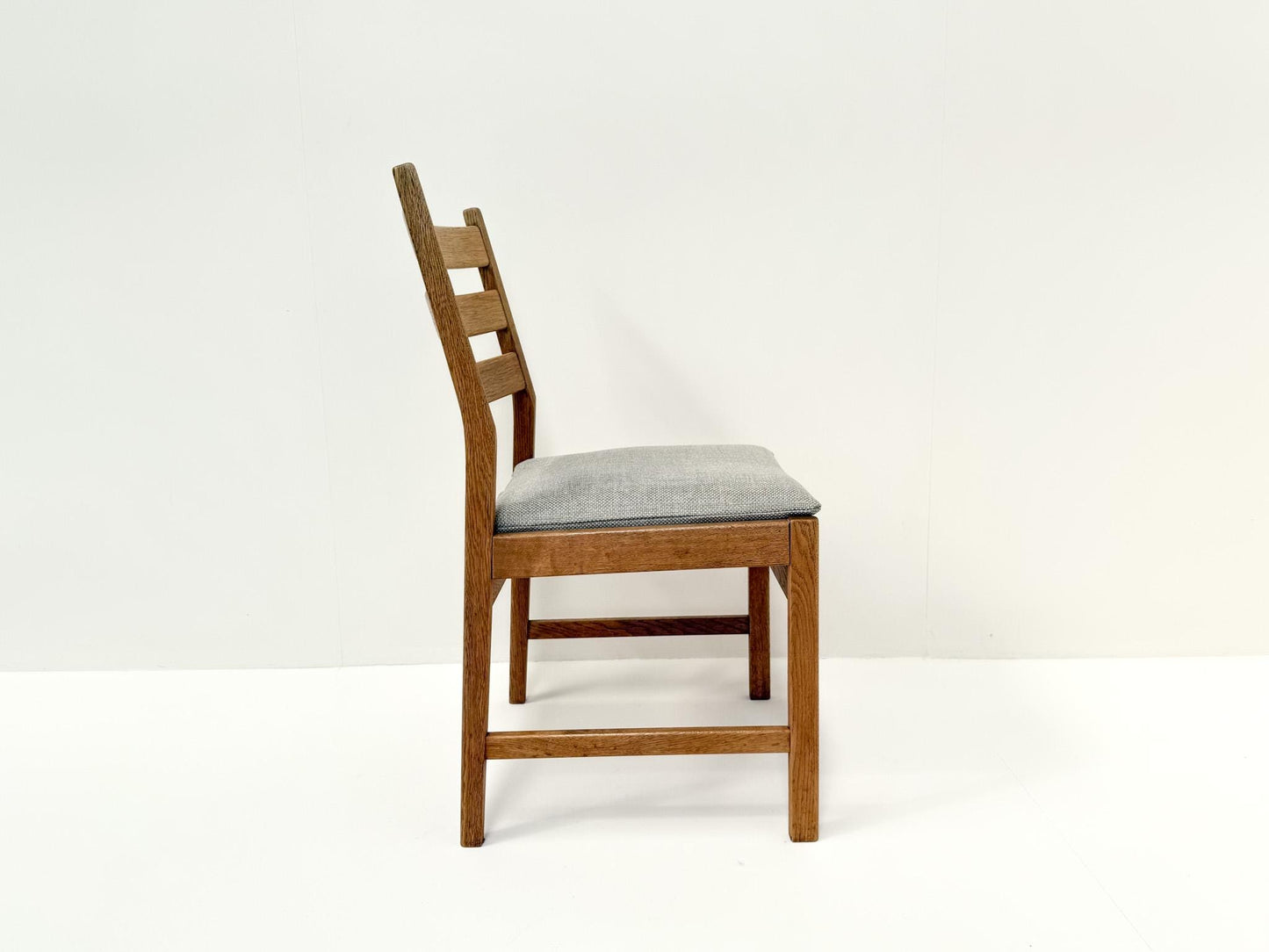 Set of 4 Oak Dining Chairs by Kurt Østervig, Denmark, Mid-Century Modern