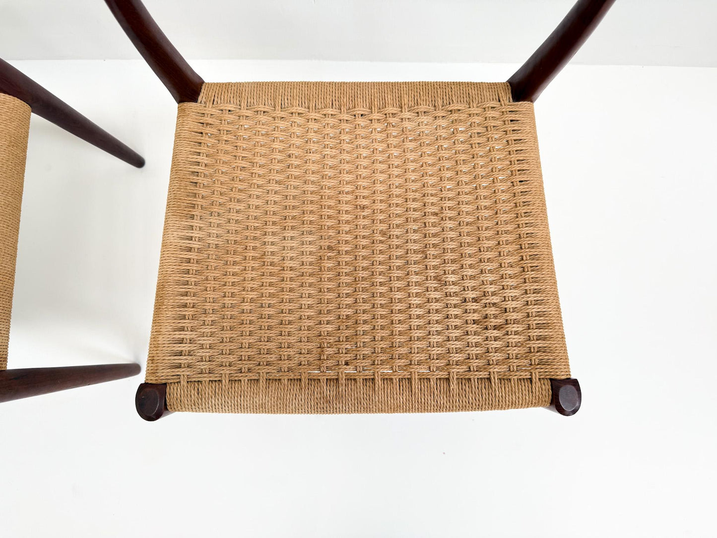 Set of 4 Niels Otto Møller Model 77 Teak Dining Chairs, Denmark, 1960s | Mid-Century Modern