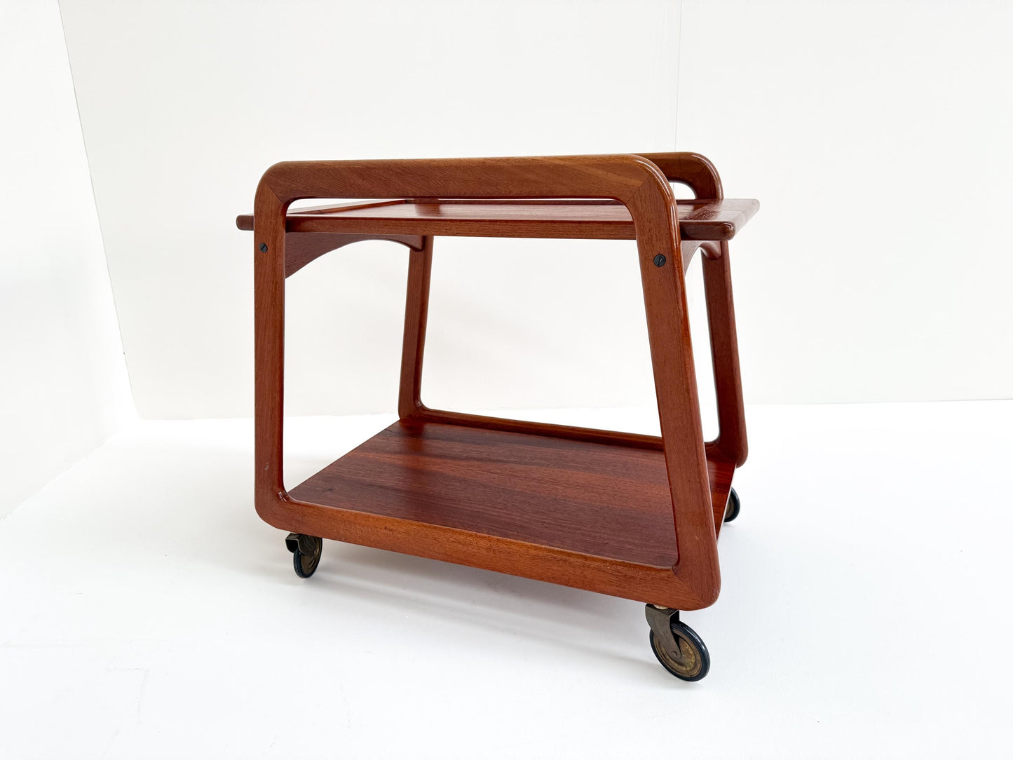 Danish Mid-century Serving Cart by Henning Wind-Hansen for Sika Møbler