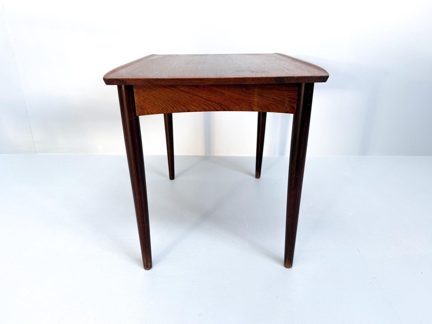 Vintage Mid-Century Rosewood Side Table, Aakjaer Jorgensen for Møbelintarsia, Denmark