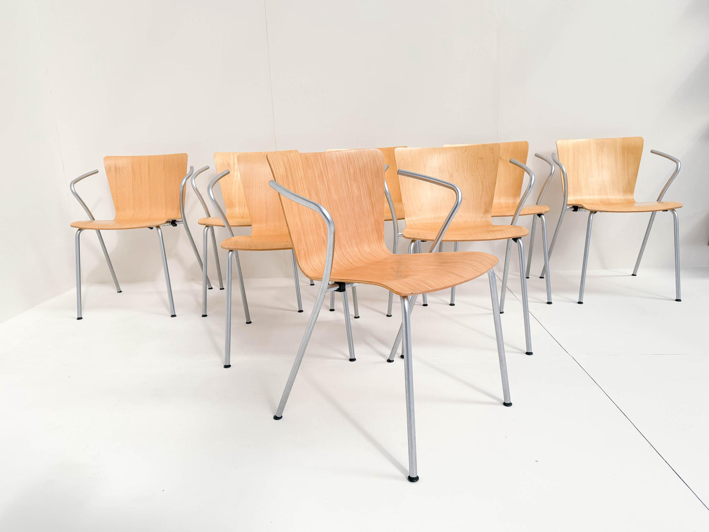 Vico Duo armchairs by Vico Magistretti for Fritz Hansen Danish design