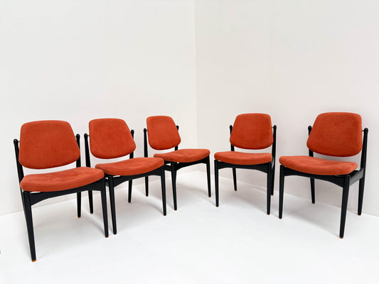 Set of 5 Arne Vodder Dining Chairs for France & Son