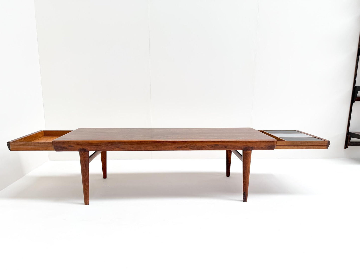 Johannes Andersen Rosewood Coffee Table for CFC Silkeborg, Denmark