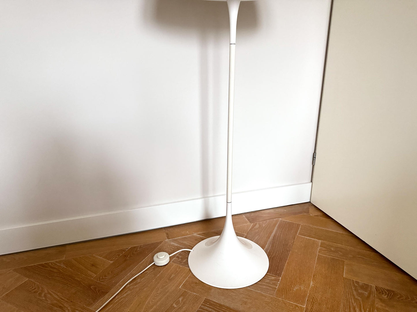 Vintage Authentic Panthella Floor Lamp by Verner Panton for Louis Poulsen, Denmark, 1970s