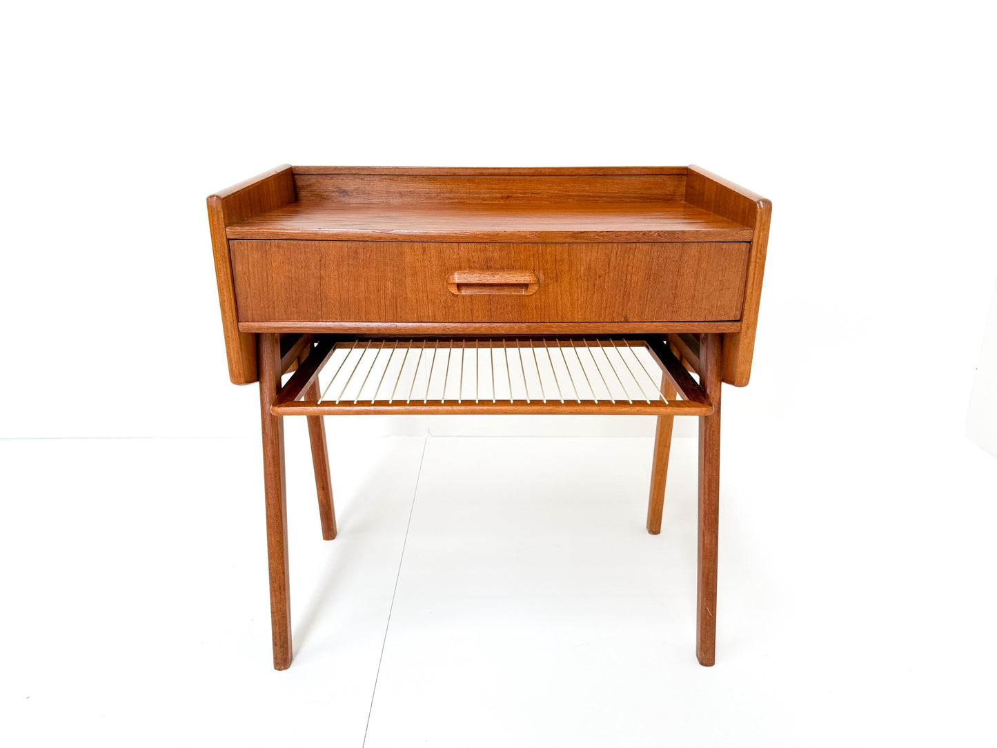 Vintage Mid-Century Modern Teak Nightstand, Denmark, 1960