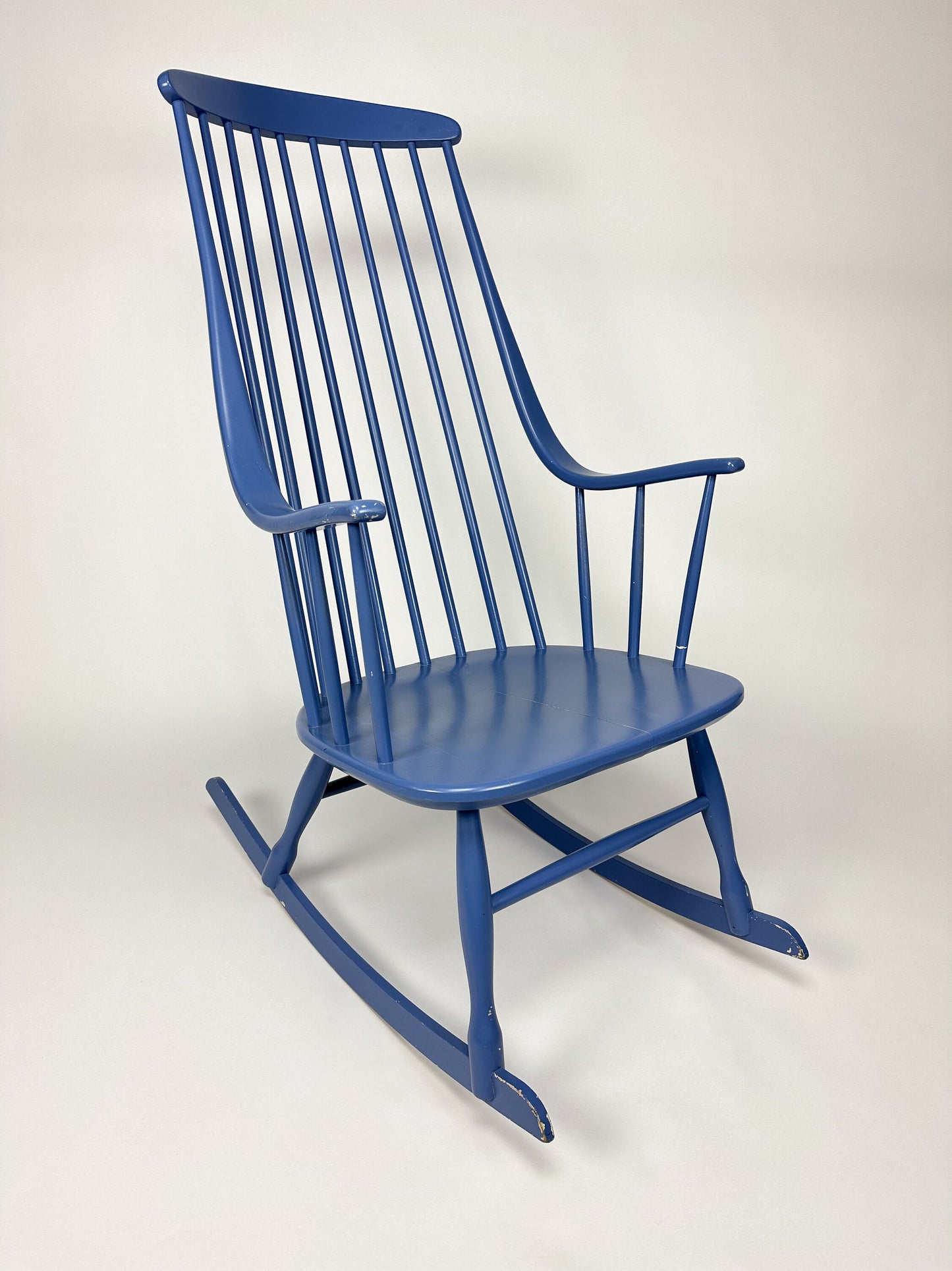 Vintage 1960s "Grandessa" Rocking Chair by Lena Larsson for Nesto