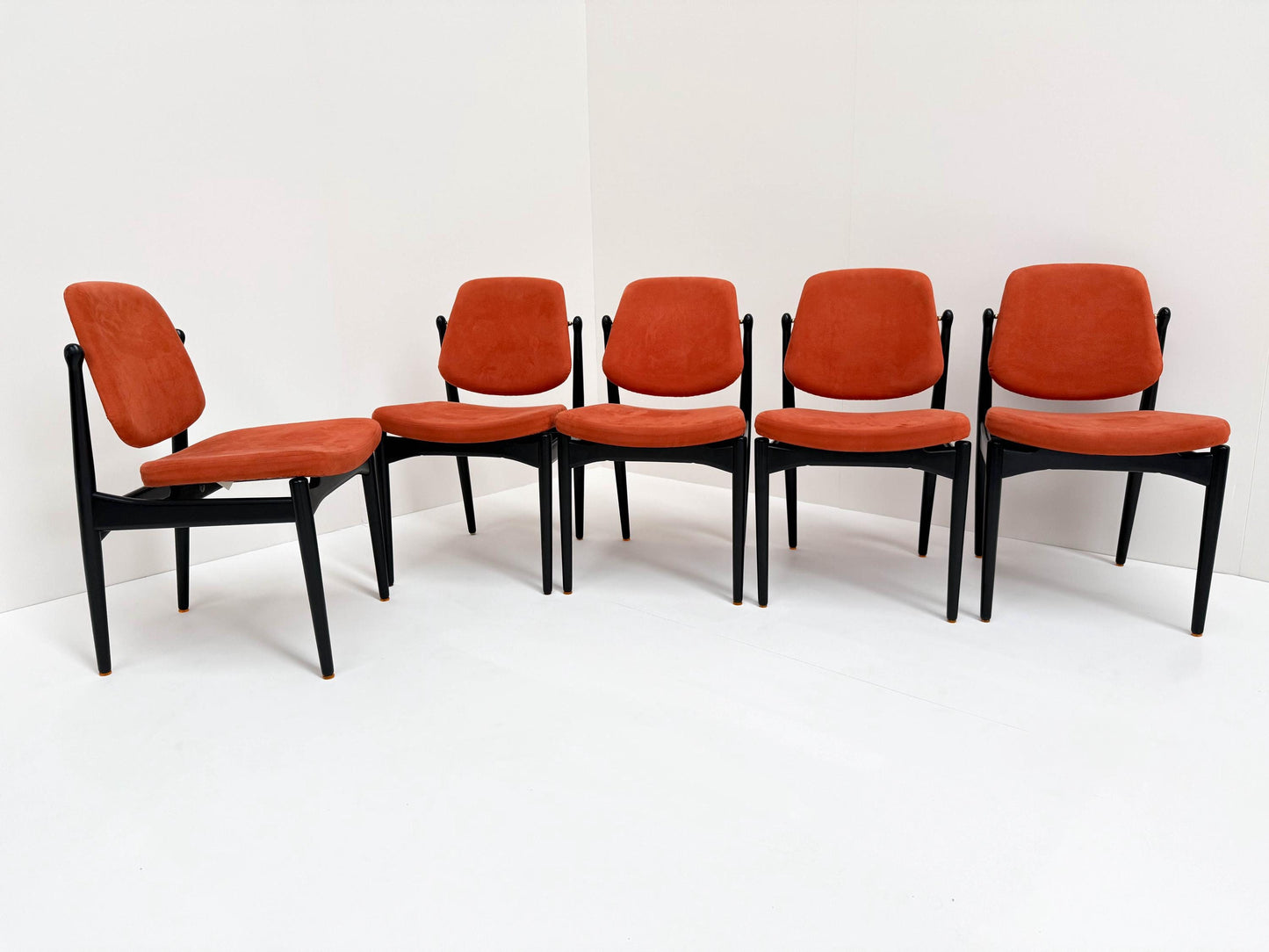Set of 5 Arne Vodder Dining Chairs for France & Son