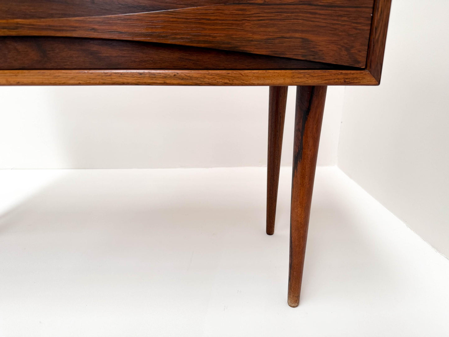 Vintage Danish Rosewood Bedside Chest – Niels Clausen for NC Møbler (1960s)