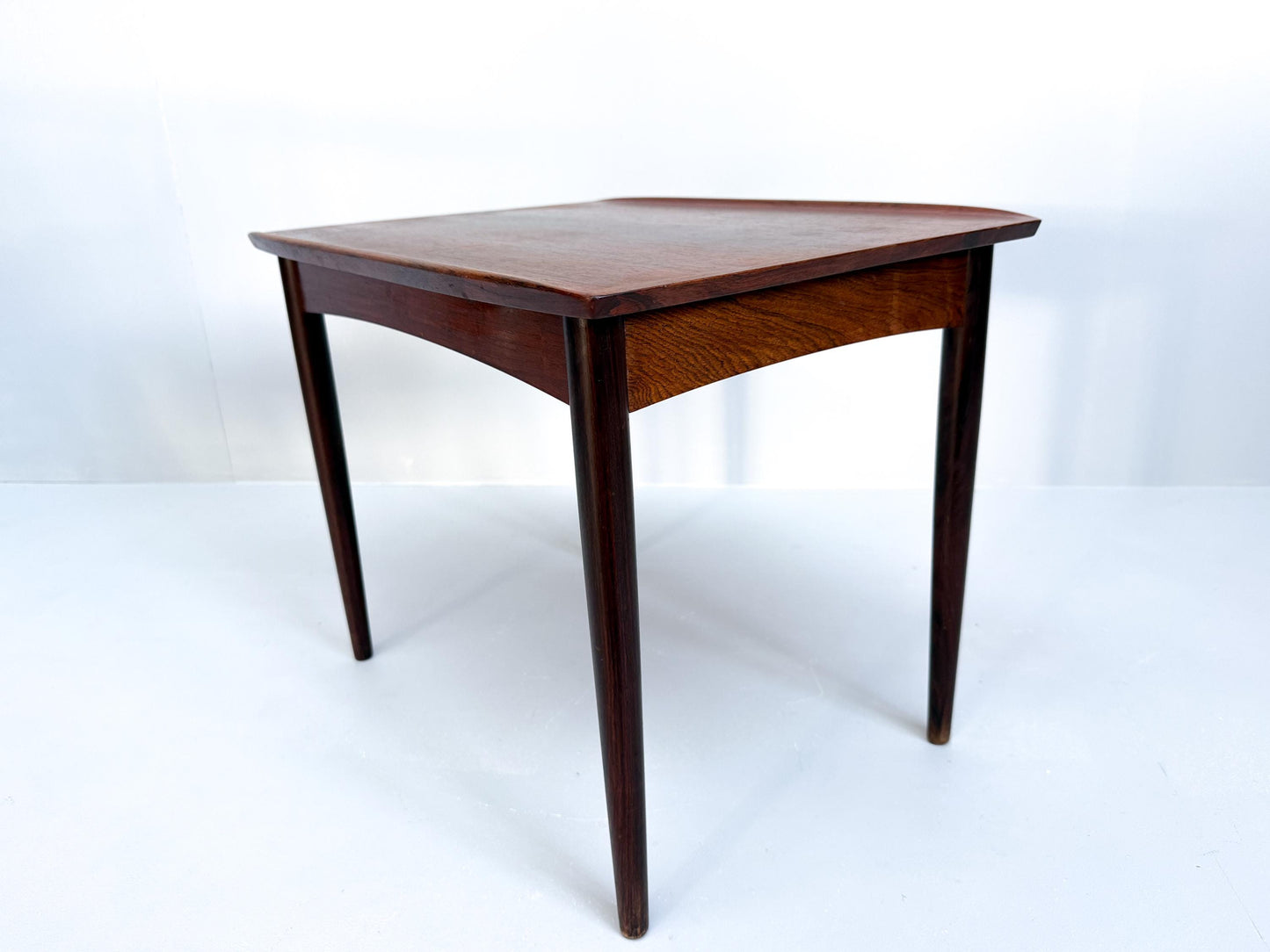 Vintage Mid-Century Rosewood Side Table, Aakjaer Jorgensen for Møbelintarsia, Denmark