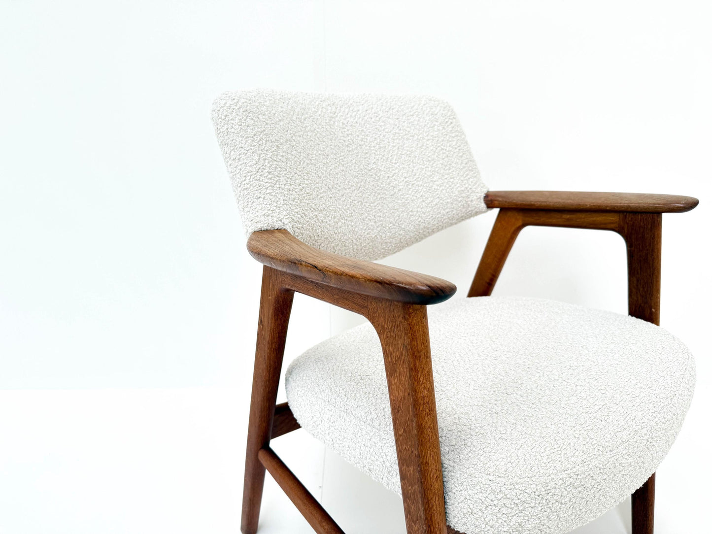 Danish Teak Armchair by Erik Kirkegaard, Model 42, 1960s