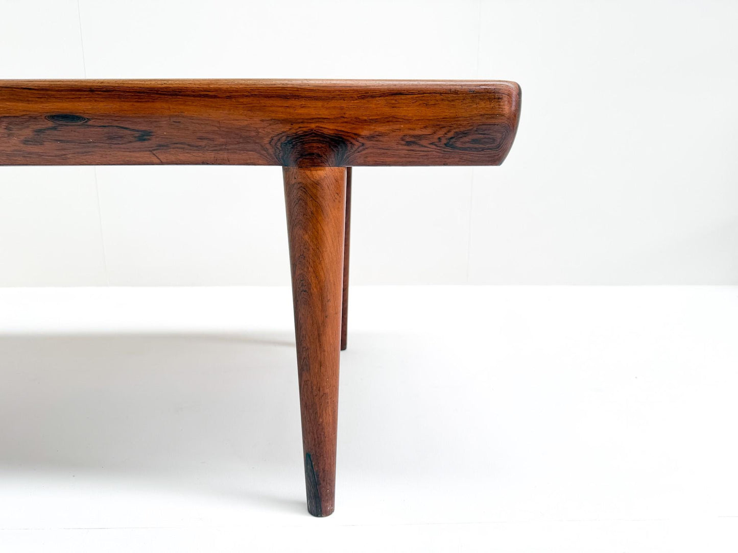 Johannes Andersen Rosewood Coffee Table for CFC Silkeborg, Denmark