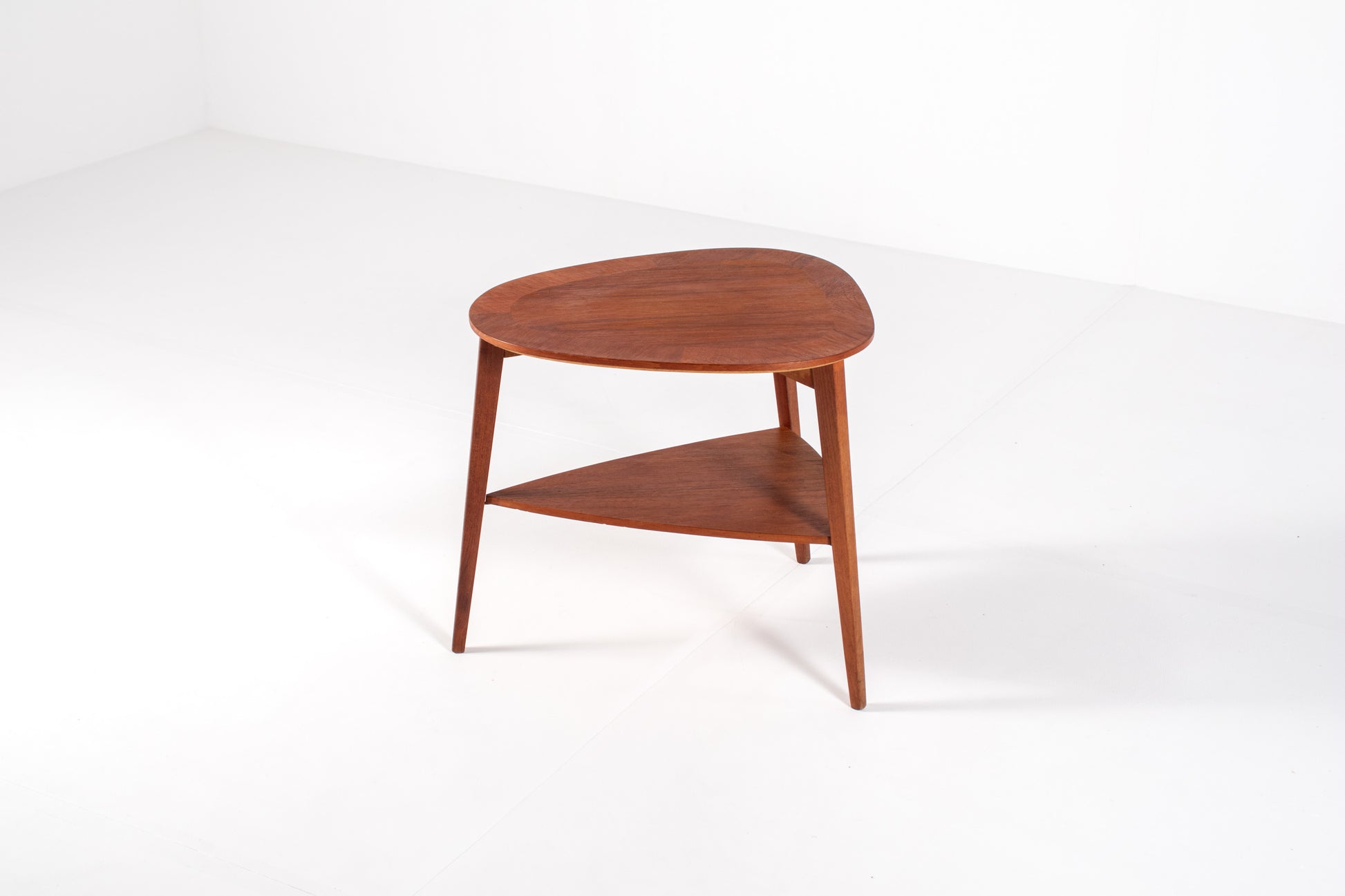 Danish modern teak side table by Jørgen Aakjær Jørgensen, 1960s